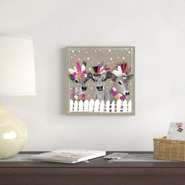 Trinx Fancy Pants Farm VII On Canvas by Hammond Gower Painting Wayfair